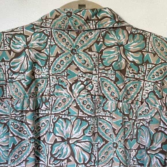 Territory Ahead100% Cotton Floral Hibiscus Hawaiian Shirt Size XXL Tropical - Picture 6 of 8